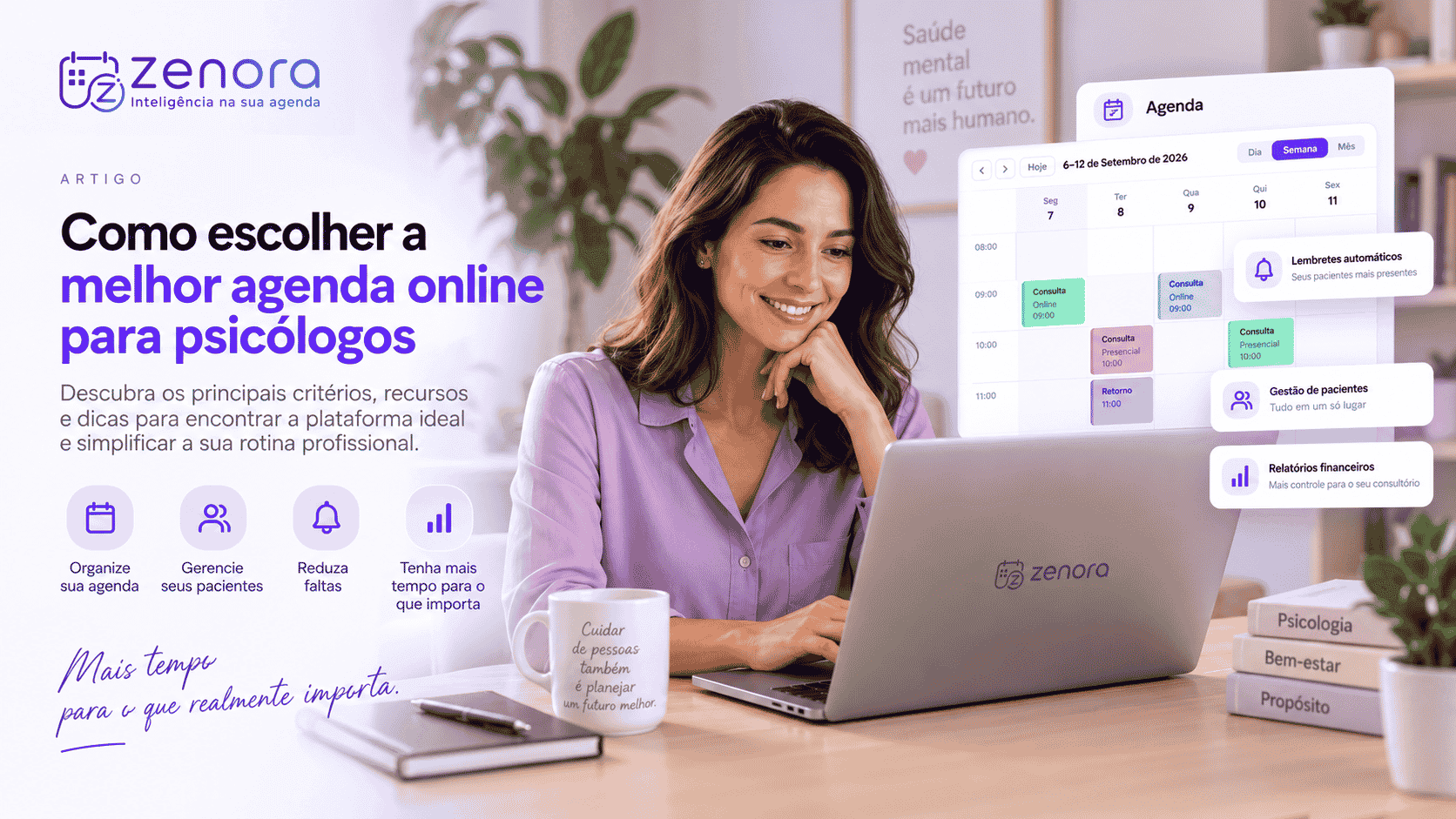 Como escolher a melhor agenda online para psicólogos